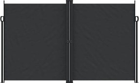 vidaXL Σκίαστρο Πλαϊνό Συρόμενο Μαύρο 200 x 600 εκ.