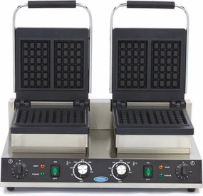 Waffle Maker - 4 Pieces - Belgian - Double