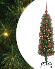 vidaXL Τεχνητό Χριστουγεννιάτικο Δέντρο με 150 LED Πράσινο 150 cm