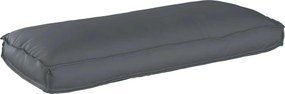 vidaXL Μαξιλάρι Ύφασμα Όξφορντ Ανθρακί 120 x 50 x 12 εκ.
