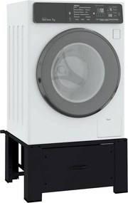 vidaXL Βάση Πλυντηρίου Ρούχων Μαύρο 64 x 55 x 32,5 εκ Ατσάλι
