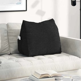 vidaXL Μαξιλάρι Πλάτης Μαύρο 60 x 20 x 50 εκ. ύφασμα