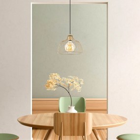 Φωτιστικό Οροφής Μονόφωτο A-G Kozan 942FLG1475 Shiny Gold