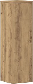 vidaXL Βάσεις Φυτών 2 τεμ. Αρτισιανή Δρυς 25x25x80 εκ. Επεξ. Ξύλο