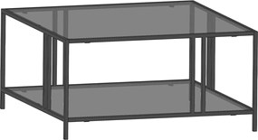 Coffee Table Uranüs - Black, Fume Black