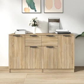 vidaXL Ντουλάπια 2 τεμ. Sonoma Δρυς 60x30x70 εκ. Επεξεργασμένο Ξύλο