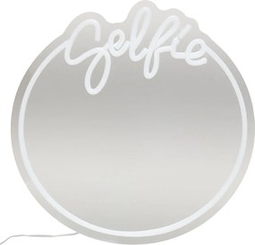 Διακοσμητικός Καθρέφτης Τοίχου Με LED & USB A-S Selfie 213751