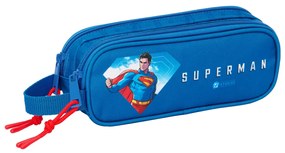 Κασετίνα Superman Μπλε 21 x 8 x 6 cm