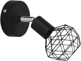 Σποτ Μονόφωτο Aca Aladdin MC15611B Black