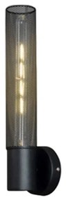 Φωτιστικό Τοίχου - Απλίκα OD601W39BK 1ΧΕ27 10Χ10X39 Black Aca Decor Metal