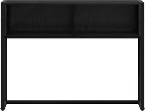 vidaXL End Table Μαύρη Οξυά 100 x 36 x 75 εκ. Επεξεργασμένο ξύλο