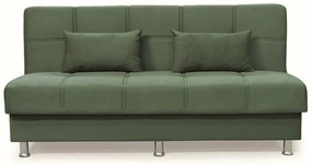 Καναπές-Κρεβάτι Τριθέσιος Felina 40.0303 180x90x80/180x100cm Green