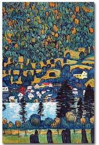 Πίνακας Καμβάς 249CVT1456 45x70cm Multi Wallity Κάθετοι Wood, Canvas
