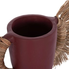 ΕΠΙΤΡΑΠΕΖΙΟ ΔΙΑΚΟΣΜΗΤΙΚΟ ΒΑΖΟ ALICA HM4668.06L ΒΥΣΣΙΝΙ ΤΕΡΑΚΟΤΑ &amp; GRASS--64x22x38Υεκ