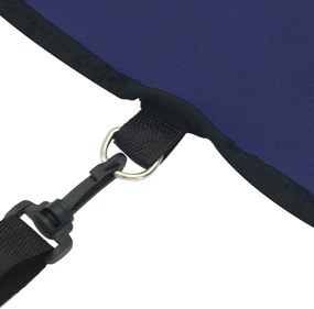 vidaXL Σαμάρι Ίππου Σκούρο μπλε 115 cm Πολικές φλις