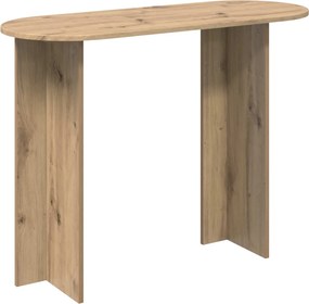 vidaXL Τραπέζι κονσόλας Artisan Δρυς 100 x 39,5 x 75 εκ