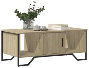 vidaXL Τραπεζάκι Σαλονιού Sonoma Δρυς 100x51x40 εκ. Επεξεργασμένο Ξύλο
