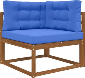 vidaXL Μαξιλάρι Καναπέ Εξωτερικού Χώρου 3 pcs Τιρκουάζ Πολυεστέρας