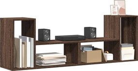 vidaXL Έπιπλα Τηλεόρασης 2 τεμ. Καφέ Δρυς 75x30x50 εκ. Επεξ. Ξύλο