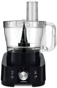 Heinner HFP-1000BK Πολυμίξερ 1000W με Κάδο 3.5lt και Κανάτα Μπλέντερ, Μαύρο