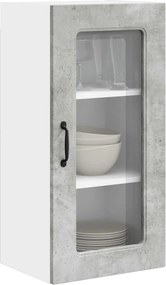 vidaXL Πάνελ πλυντηρίου πιάτων Kalmar 2 pcs Σκυρόδεμα Γκρι
