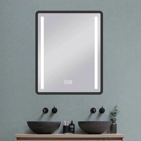 Καθρέφτης Μπάνιου Με Led (60x2.5x80) Eurolamp 144-88004