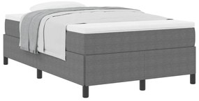 vidaXL Σκελετός Κρεβατιού Ανοιχτό γκρι 120 x 190 cm Βελούδο