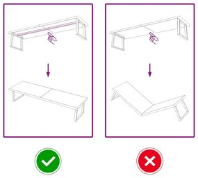 vidaXL Ράφι Τοίχου 200x60x(2-4) εκ. από Ακατέργαστο Μασίφ Ξύλο Δρυός