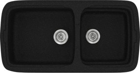 Sanitec Classic 305 (96×51) - Γρανιτένιος νεροχύτης - Metallic SPACE