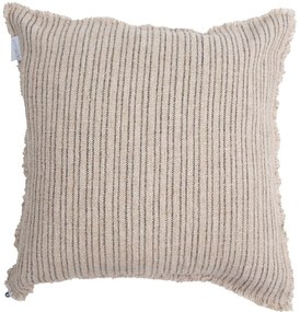 Μαξιλαροθήκη Διακοσμητική 0860005 45x45cm Beige-Black Soulworks 45X45 Λινό