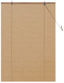 vidaXL Ρολά και Σκίες Παραθύρων Ανοιχτό καφέ 100 x 160 cm Μπαμπού