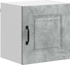 vidaXL Πάνελ πλυντηρίου πιάτων Kalmar 2 pcs Σκυρόδεμα Γκρι