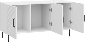 vidaXL Ντουλάπι TV Γυαλιστερό Λευκό 99 x 34,5 x 50 εκ.