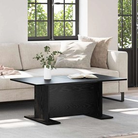 vidaXL Τραπεζάκι σαλονιού Άλλο Μαύρη δρυς 103.5 x 60 x 40 εκ