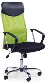Καρέκλα γραφείου Houston 429, Πράσινο, 110x61x63cm, 15 kg, Με μπράτσα, Με ρόδες, Μηχανισμός καρέκλας: Κλίση | Epipla1.gr
