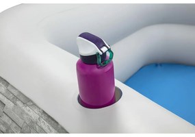 Φουσκωτή Πισίνα Bestway Γκρι 213 x 206 x 53 cm