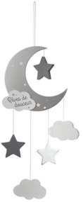 Διακοσμητικό Χώρου (15.8x1.2x46.5) A-S Moon Grey 158583B