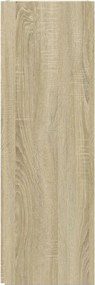 vidaXL Ντουλάπι Γωνιακό Sonoma Δρυς 33 x 33 x 100 εκ. από Επεξ. Ξύλο