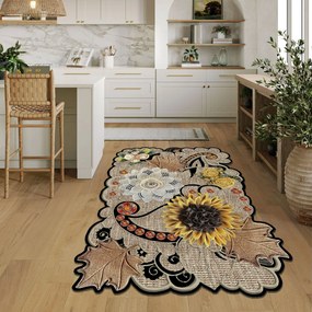 Carpet (50 x 80) Hmnt974 Multicolor