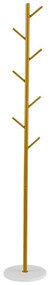 Goldity metal clothes hanger in natural shade D30x174cm 30x30x174 εκ.