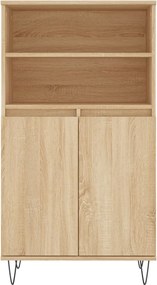 vidaXL Ντουλάπι Sonoma Δρυς 60 x 36 x 110 εκ. από Επεξεργασμένο Ξύλο