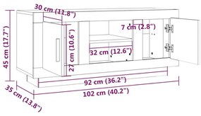 ΈΠΙΠΛΟ ΤΗΛΕΟΡΑΣΗΣ ΜΑΥΡΟ 102 X 35 X 45 ΕΚ. ΕΠΕΞΕΡΓΑΣΜΕΝΟ ΞΥΛΟ 811791