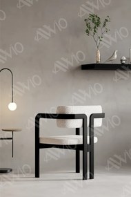 Stewehome λευκόΚαρέκλα Κουζίνας Μοντέρνου Design 45x48x75 cm