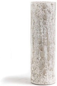 Κηροπήγιο Slind 0630066 11x11x30cm White Soulworks Κεραμικό