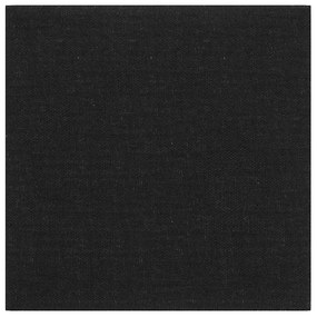 vidaXL Πάνελ Τοίχου 12 τεμ. Μαύρος 30 x 30 εκ. 1,08 μ² Υφασμα