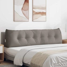 vidaXL Μαξιλάρι Πλάτης Taupe 180 x 24 x 50 εκ ύφασμα
