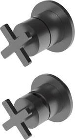 La Torre Elle Cross Black Brushed 38316 - Μικτης εντοιχισμου 2 ή 3 εξοδων