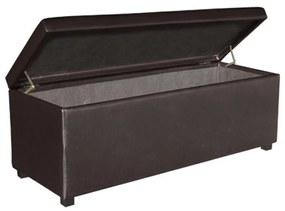 Σκαμπώ Denise Αποθ/κό 113x43 PU Σκ.Καφέ