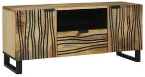 vidaXL Ντουλάπα Τηλεόρασης 105x33.5x46 cm Μασίφ Ξύλο Μάνγκο