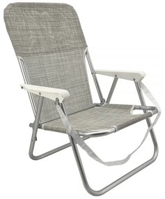 Καρέκλα Παραλίας 805433 40x56x70cm Grey Ankor